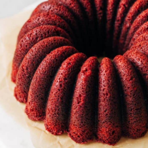 Red-velvet Bundt Cake
