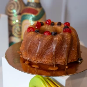 Bundt rhum et caramel